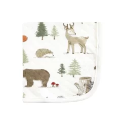 Hudson Baby Infant Boy Quilted Cotton Washcloths, Forest Animals, One Size -Northlight Store GUEST e4005679 d0db 4e18 be61 0a4dddf983c8