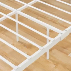 Twin Country Poetry Complete Metal Platform Bed White - South Shore -Northlight Store GUEST e410e046 848d 4643 9ff6 48ffc6cccd54