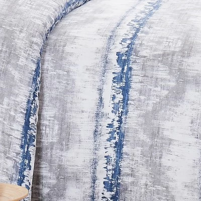 Southshore Fine Living Abstraction 300 Thread-Count 100% Cotton Sateen Duvet Cover Set 7 Southshore Fine Living Abstraction 300 Thread-Count 100% Cotton Sateen Duvet Cover Set - Image 5