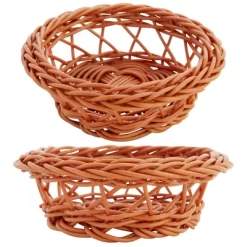 Bright Creations 24 Pack Mini Woven Baskets For Treats And Easter Decor, Brown (3.1 X 1.2 Inches) -Northlight Store GUEST e5f8a46c 1661 4c77 b81e 2861bb56099c