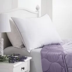 Lavender Infused Microfiber Bed Pillow - Dream Infusion -Northlight Store GUEST e63068c4 278c 4791 9888 2d0687864bf6