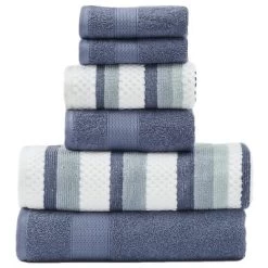 Modern Threads Pax 6 Piece Jacquard 100% Cotton Bath Towel Set. -Northlight Store GUEST e695b5f1 77f2 490e 933f d269ef80a6bb