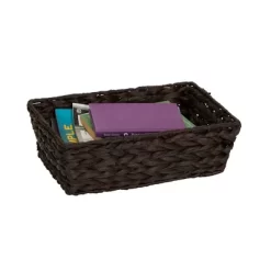 Household Essentials Set Of 4 Hyacinth Stained Baskets Brown -Northlight Store GUEST e6f3bd3e 614b 4687 88bf d926777b8809