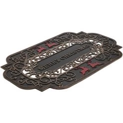 Northlight Black And Copper Reindeer "Merry Christmas" Doormat 18" X 30" -Northlight Store GUEST e7c7c21c 35d9 443b bced bd95e37314be