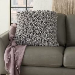 Mina Victory Sofia Velvet Chunky Sponge Finger Indoor Throw Pillow -Northlight Store GUEST e84d75fa 3b1a 48b1 8648 903cfa7b3388