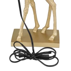 Eclectic Polyresin Giraffe Table Lamp Gold - Olivia & May -Northlight Store GUEST e8592844 7154 44c5 814a 6e8f153639b1