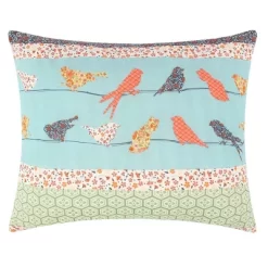 Barefoot Bungalow Carlie Floral Pinstripe With Dainty Scrolling Embellishments Sham Standard 20"x26" Calico Stripe 7 Barefoot Bungalow Carlie Floral Pinstripe With Dainty Scrolling Embellishments Sham Standard 20"x26" Calico Stripe -Northlight Store GUEST e85cec2a b5e6 4a98 aa7e 7c6711d9883a