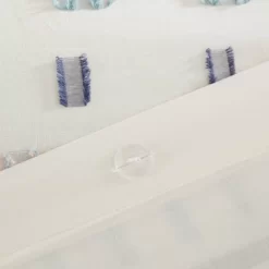 Ari 5pc Cotton Jacquard Duvet Cover Set Aqua -Northlight Store GUEST e87b692a f7dd 4dd6 a253 33c25f8364a0