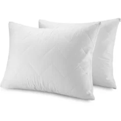 Waterguard Quilted Waterprof Cotton Top Pillow Protector Set Of 8 White -Northlight Store GUEST ea454553 4841 46b8 88c6 0dc79eaa353a