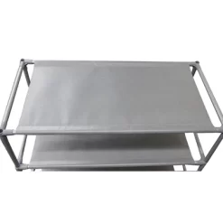 Home Basics 50 Pair Non-Woven Multi-Purpose Stackable Free-Standing Shoe Rack, Grey 10 Home Basics 50 Pair Non-Woven Multi-Purpose Stackable Free-Standing Shoe Rack, Grey -Northlight Store GUEST eb12d3a5 be72 4250 93e2 22d4163f421b