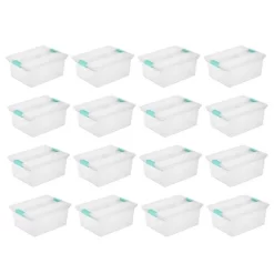 Sterilite Large Clear Plastic Stackable Storage Container Bin Box Tote With Clear Latching Lid Organizing Solution For Home & Classroom 21 Sterilite Large Clear Plastic Stackable Storage Container Bin Box Tote With Clear Latching Lid Organizing Solution For Home & Classroom -Northlight Store GUEST eb74dfb9 ba36 43b0 a8e1 8a2d38f0649c