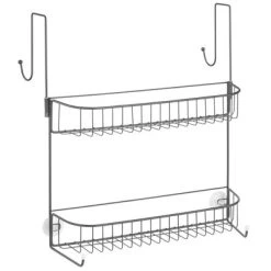MDesign Metal Bathroom Over Door Hanging Shower Caddy, X-Wide 22 MDesign Metal Bathroom Over Door Hanging Shower Caddy, X-Wide -Northlight Store GUEST eb9b6db6 d14d 4668 bb1b a8d1314627cc