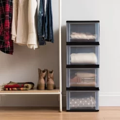 IRIS USA Stackable Plastic Dresser Chest -Northlight Store GUEST ebe2ffb2 a506 4403 88b7 af17da3d69c8