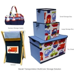 Bacati - Transportation Storage Box Large -Northlight Store GUEST ed03a82f 4e8b 44da ba36 0e1acb4c4f17
