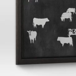(Set Of 2) 12" X 12" Cow Collection II Framed Wall Canvases - Threshold™ 11 (Set Of 2) 12" X 12" Cow Collection II Framed Wall Canvases - Threshold™ -Northlight Store GUEST ed6cea91 4424 4805 8aee 4c4271b75676