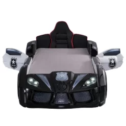 Twin Tarryton Police Cruiser Bed With Led Lights And Sound Black/White - MiBasics 12 Twin Tarryton Police Cruiser Bed With Led Lights And Sound Black/White - MiBasics -Northlight Store GUEST eda547ae cfe9 470a a7bb e0b42b23449a