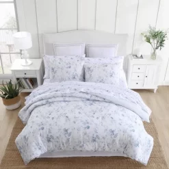 Laura Ashley Belinda Comforter Bedding Set Blue -Northlight Store GUEST edf8a44b 5624 4a7f 9de9 27766ed2e672