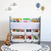 Read N Play 6 Bin Organizer & 2 Tier Bookrack White - Humble Crew 1 Read N Play 6 Bin Organizer & 2 Tier Bookrack White - Humble Crew -Northlight Store GUEST ee8331d6 c1d1 450a 9d1a 575b9c24d09c