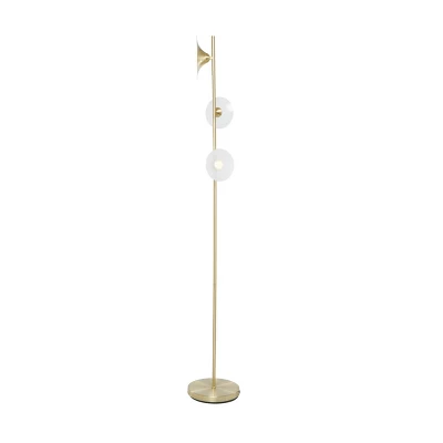 Modern Metal Floor Lamp Gold - Olivia & May 8 Modern Metal Floor Lamp Gold - Olivia & May - Image 6
