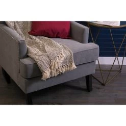 50"x60" Chevron Handloom Throw Blanket - Design Imports -Northlight Store GUEST efe0852c f46d 4d72 a8fc 38268e3d45fb