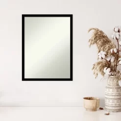 20" X 26" Non-Beveled Jet Black Wall Mirror - Amanti Art -Northlight Store GUEST f017d855 9d87 4ac3 bb22 9372806ab9a9