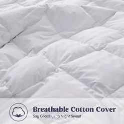 Peace Nest All-season 500 Thread Count Cotton White Goose Feather & Down Comforter Duvet Insert 11 Peace Nest All-season 500 Thread Count Cotton White Goose Feather & Down Comforter Duvet Insert -Northlight Store GUEST f03c4aa4 5af4 4fd3 998e e6fa30d4ff53