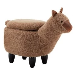 Anders Llama Storage Ottoman Brown - Inspire Q -Northlight Store GUEST f1a201d3 b12d 4613 8798 4f9447bb3b03