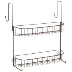 MDesign Metal Bathroom Over Door Hanging Shower Caddy, X-Wide 24 MDesign Metal Bathroom Over Door Hanging Shower Caddy, X-Wide -Northlight Store GUEST f20674d7 9a07 467b 8a8e 6b8cfc9b4b4d