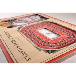 NHL Chicago Blackhawks 4"x6" 3D StadiumViews Picture Frame 9 NHL Chicago Blackhawks 4"x6" 3D StadiumViews Picture Frame -Northlight Store GUEST f262d00e 086b 452f b6d3 b3e47bd41508
