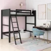 Twin Houston Kids' Wooden Loft Bed With Ladder - Room & Joy 1 Twin Houston Kids' Wooden Loft Bed With Ladder - Room & Joy -Northlight Store GUEST f3c8e44b d779 42f8 8070 919c74d66be6
