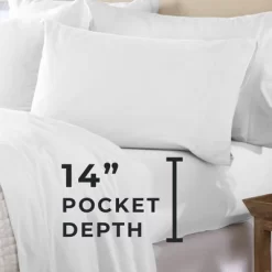 Great Bay Home Cotton Solid Flannel Sheet Set -Northlight Store GUEST f433b6e4 53c0 48e8 9992 cbed80671a4e