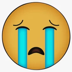 Deerlux Emoji Style Round Funny Smiley Face Kids Area Rug, Sobbing Emoji Rug -Northlight Store GUEST f4931763 eccb 4f58 ba58 082c2b45bfd2