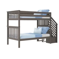 Max & Lily Twin Over Twin Staircase Bunk Bed -Northlight Store GUEST f4d839eb ac72 42f8 a6f8 10c65d7e2c2b