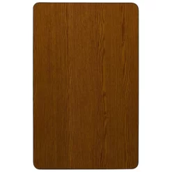 Flash Furniture 24''W X 48''L Rectangular HP Laminate Activity Table - Standard Height Adjustable Legs