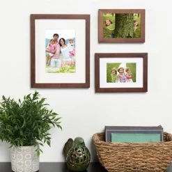 8" X 10" Matted To 5" X 7" Gallery Tabletop Frame Walnut Brown - DesignOvation -Northlight Store GUEST f5bdf1ae e323 4cef bc5f d8750b836377