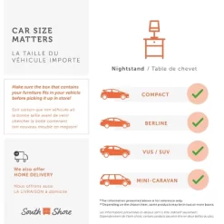 Navali 1-Drawer Nightstand Blueberry - South Shore 15 Navali 1-Drawer Nightstand Blueberry - South Shore -Northlight Store GUEST f6423f43 2ffe 4f34 95b9 ca5103577691