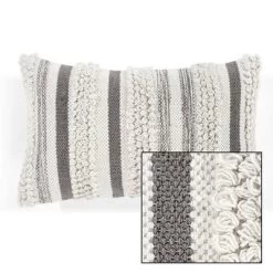 13"x20" Oversize Bria Striped Family-Friendly Lumbar Throw Pillow Cover - Lush Décor -Northlight Store GUEST f78bee54 df26 4781 9dee 2f1b80649604