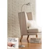 360 Lighting Modern Task Floor Lamp With USB Charging Port 61" Tall Satin Nickel Adjustable Gooseneck Arm For Living Room Reading -Northlight Store GUEST f89bbebd b0e4 4e98 8599 d08a7b7380e2
