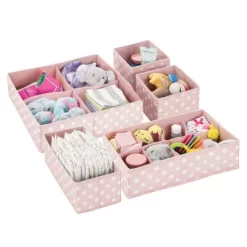 MDesign Kids Fabric Dresser Drawer And Closet Storage Organizer, Set Of 5 -Northlight Store GUEST fa7d26fc 5283 47dc 96a5 638b0282da8e