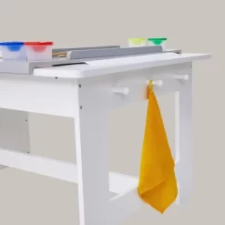 Fantasy Fields - Little Artist Monet Play Art Table Kids Furniture - White/Gray -Northlight Store GUEST fa88b89c 1338 4a5b b2a1 9d5f2fe8bc19