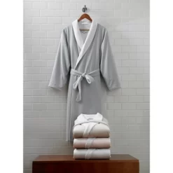 Platinum Bath Robe L/XL Sage - Cassadecor