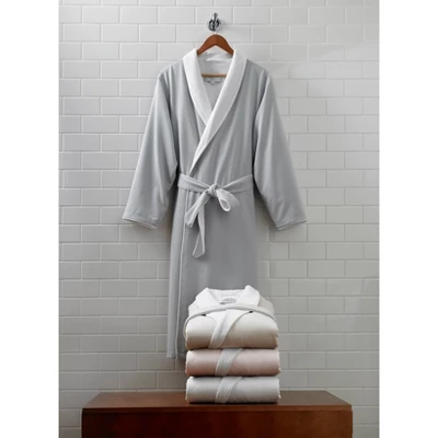 Platinum Bath Robe L/XL Sage - Cassadecor 3 Platinum Bath Robe L/XL Sage - Cassadecor