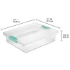 Sterilite Large Clear Plastic Stackable Storage Container Bin Box Tote With Clear Latching Lid Organizing Solution For Home & Classroom -Northlight Store GUEST fabbb254 5683 45a8 9f3e 92e475ff90da