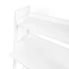 Kids' Desk With Ladder Shelf Storage And 2 Bonus Magnetic Art Display Bars White - RiverRidge Home -Northlight Store GUEST fae117e8 0e4f 4f8c b8a8 57cd88d16379