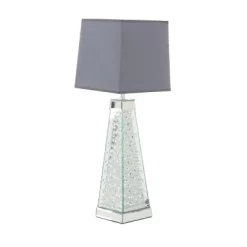 Contemporary Glass Mirrored Table Lamp Silver - Olivia & May -Northlight Store GUEST fc8cb311 5a9f 46f1 a88d 3eef6901806d