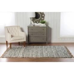 Verginia Solid Berber Reversible Flatweave Rug - Linon -Northlight Store GUEST fd0dc593 eef0 41da 95e1 0d8d5afdf488