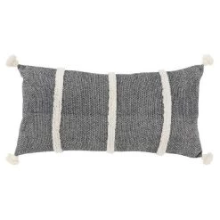 14"x26" Oversized Striped Poly Filled Lumbar Throw Pillow - Rizzy Home -Northlight Store GUEST fd9a3843 f883 49c8 8838 c174d576fb12