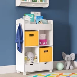 Kids' Book Nook Cubby Storage Cabinet With Bookrack - RiverRidge Home 19 Kids' Book Nook Cubby Storage Cabinet With Bookrack - RiverRidge Home -Northlight Store GUEST fda9b03e b864 42a5 9664 6b841f3f648f