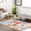 NuLOOM Paxton Machine Washable Kids Zoo Nursery Or Playroom Area Rug -Northlight Store GUEST fe58170a 67c9 4b1b a2b9 856dcf20d5db
