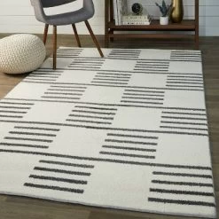 Booth Geometric Striped Kids' Rug - Balta Rugs